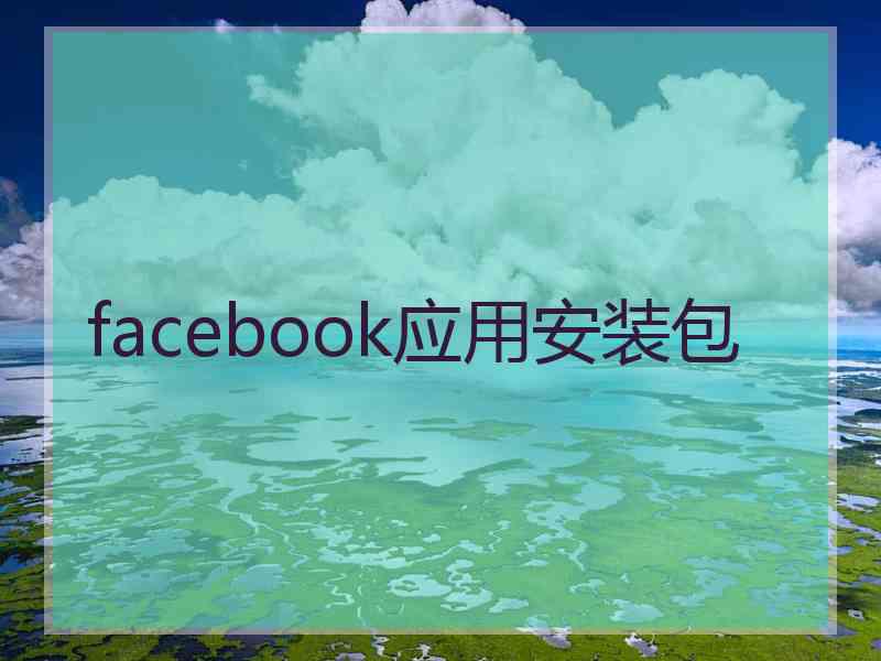 facebook应用安装包